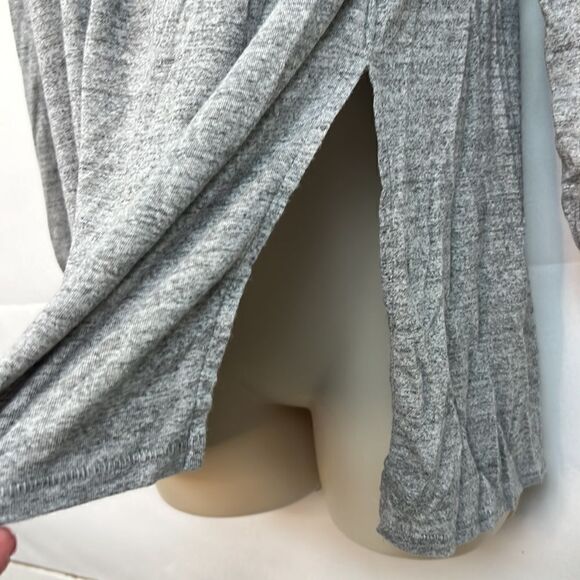 Free People We the Free Just a Henley gray knit tunic top size XS - Picture 6 of 14